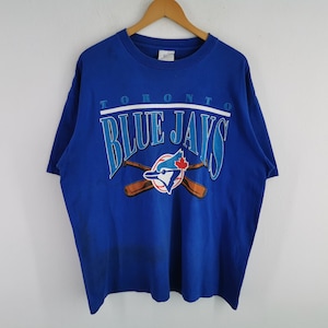 Toronto Blue Jays Shirt Vintage Toronto Blue Jays Made In USA MLB Tee T Shirt Size XL