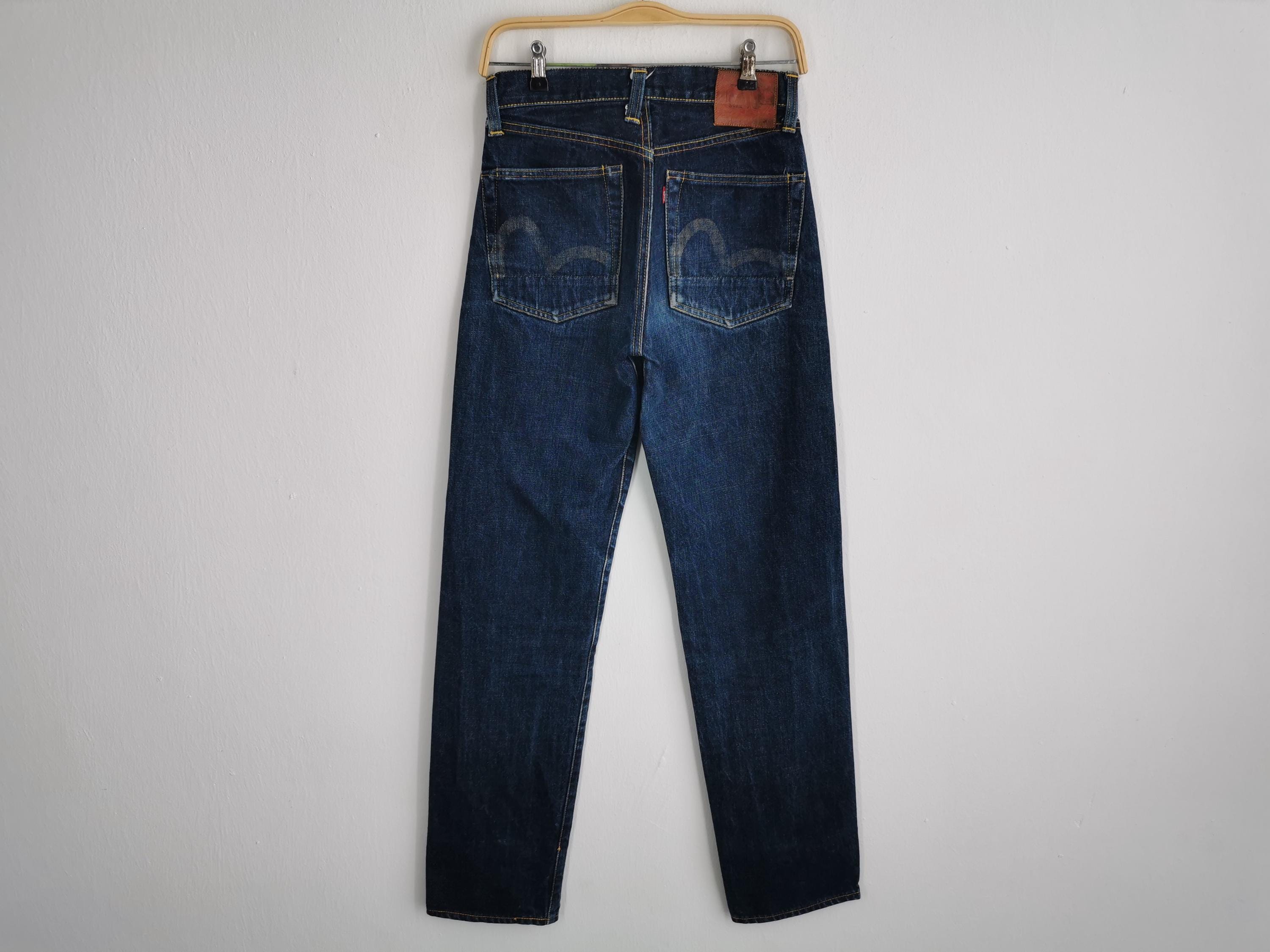 Evis Jeans Vintage 90s Evis Lot 2501 Logo Selvedge Denim