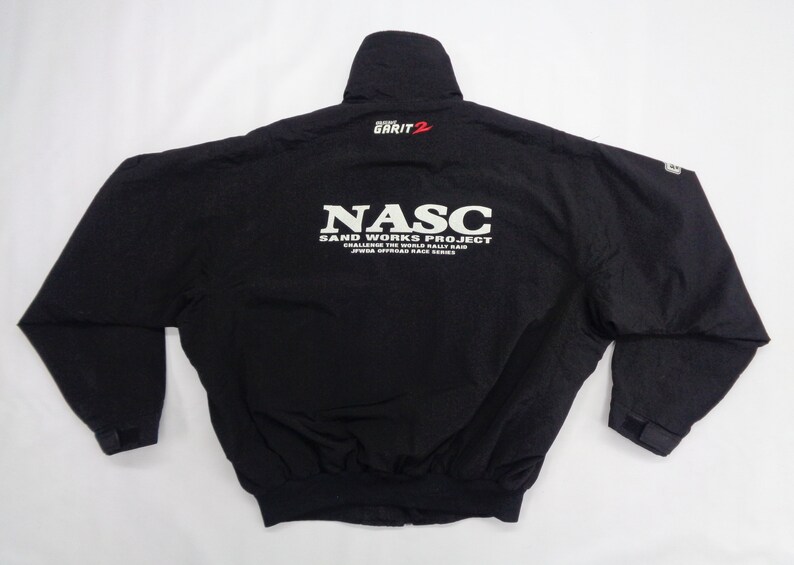 Dakar Rally Jacket Vintage Dakar Sand Works Project Rally Raid by Toyo Tire Jacket Size LL