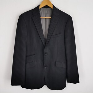 Burberry Blazer Vintage 90&#39;s Burberry Wool Blazer Coat Made In Japan Size M