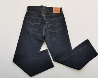 Levis 501 XX Jeans Vintage 00er Levis 501 XX Hergestellt in den USA Big E Selvedge Denim Jeans Größe 30/31x30