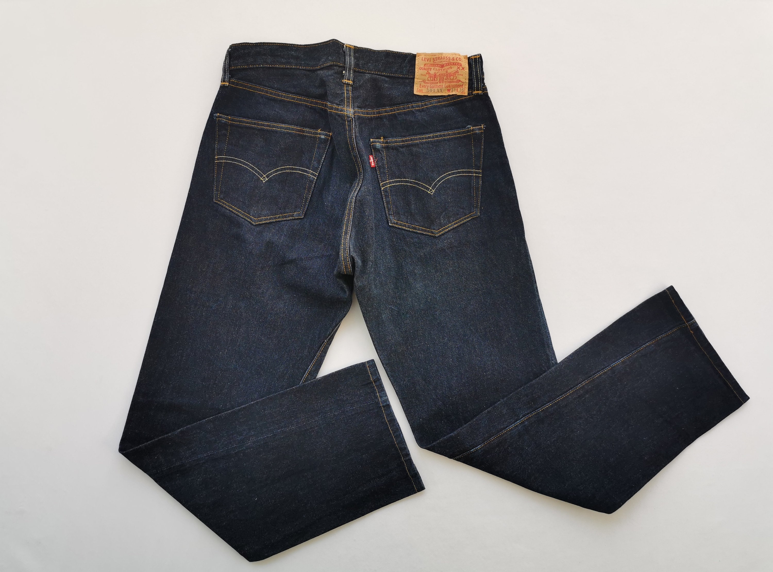 Vintage Levi's 501XX Big E Selvedge Jeans by LVC – Sweet Iris Vintage