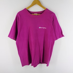 Champion Shirt Vintage Champion T Shirt 90s Champion Spell Out Relaxed Tee T Shirt Size L