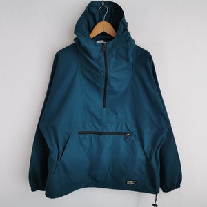 LL Bean Jacket Vintage LL Bean Windbreaker Jacket Made In USA Size L