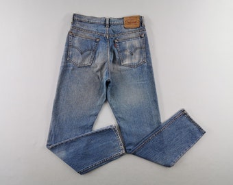 Levis 606-0217 Jeans vintage des années 90 Taille 31 Levis 606-0217 Jeans en denim pour femmes Taille 28/29 x 27,5