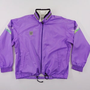 Champion Jacket Vintage Size Jaspo M Champion Windbreaker 90s Champion Fleet Foot Windbreaker Jacket Size M/L