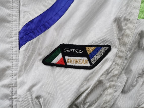 Samas Jacket Vintage 90s Samas Ski Multicolor Win… - image 5