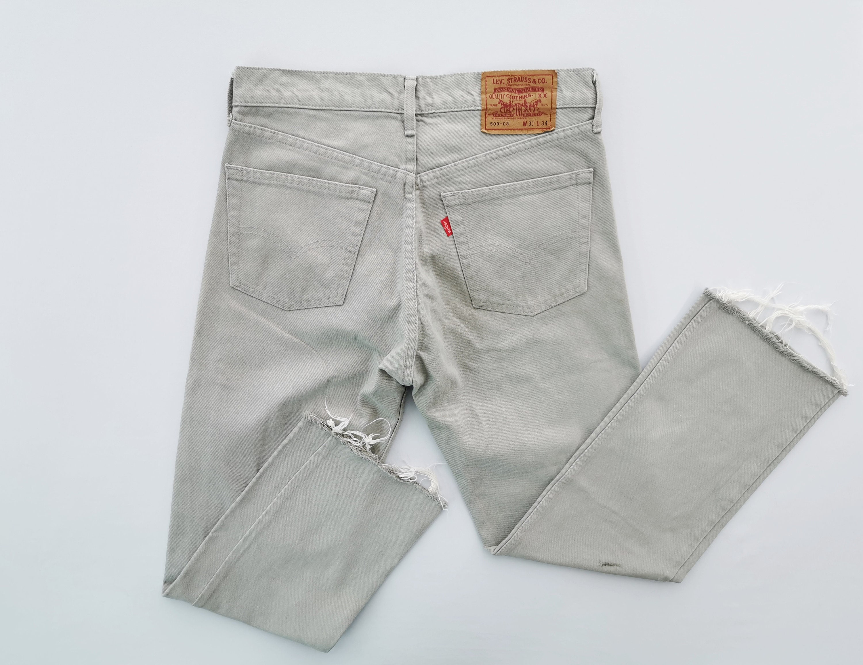 Levis 509-03 Jeans Distressed Vintage Size 31 Levis Jeans - Etsy Denmark