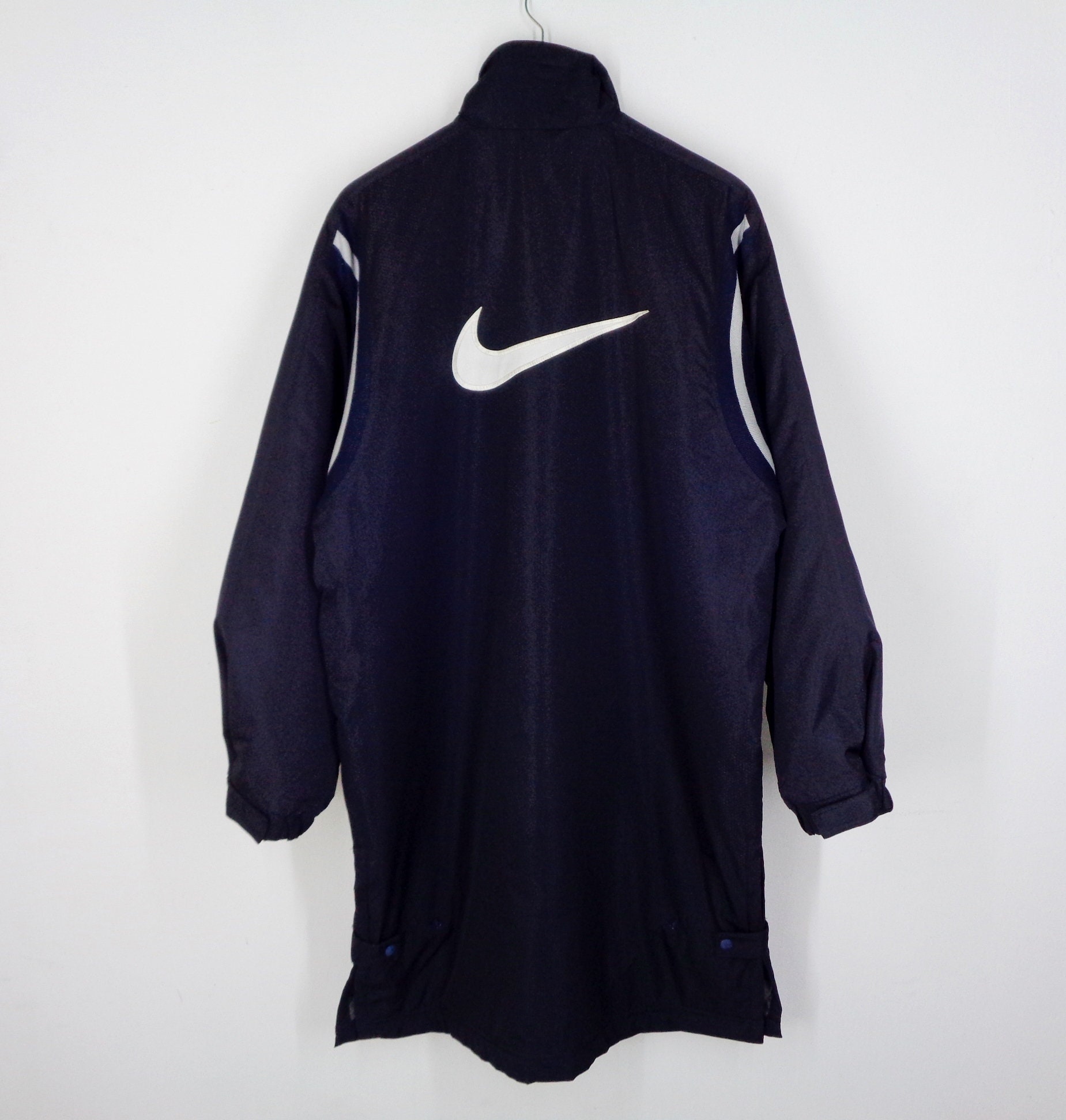 nike big check jacket