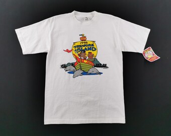 Babe Shirt Vintage 90s Babe Pig Movie Tee T Shirt Made in USA Size 