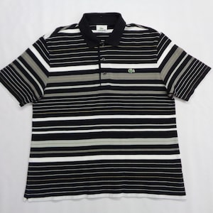 Lacoste Shirt Vintage Size 5 Lacoste Polo Shirt Vintage Lacoste Made In Japan Striped Polo Shirt Size S/M
