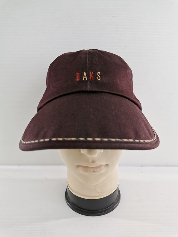 Daks Cap Vintage Daks Monogram Hat Cap Made In Ja… - image 1