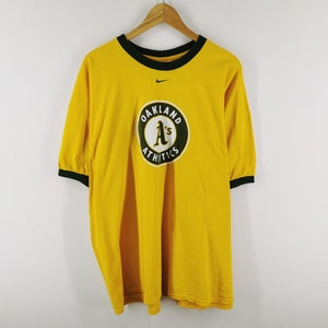Nike Oakland Athletics Shirt Vintage Nike T Shirt 90s Nike Oakland Athletics Baseball Tee T Shirt Size XXL