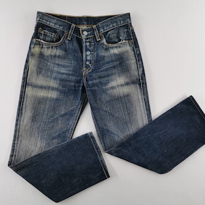 Levis 501 Jeans Distressed Size 29 Levis Jeans Pants Levis 501 Denim Jeans Size 29/30x26
