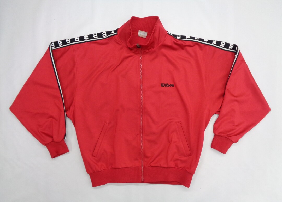 Wilson Jacket Vintage Wilson Track Jacket Vintage 90s Wilson