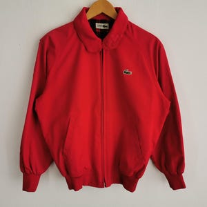 Lacoste Jacket Vintage 90s Lacoste Bomber Jacket Size M
