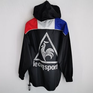 90s le coq sportif Nylon Hooded Coach Jacket ルコック コーチジャケット ナイロンジャケット ヴィンテージ Vintage 90s Le Coq Sportif Hoodie Windbreaker Medium Le Coq