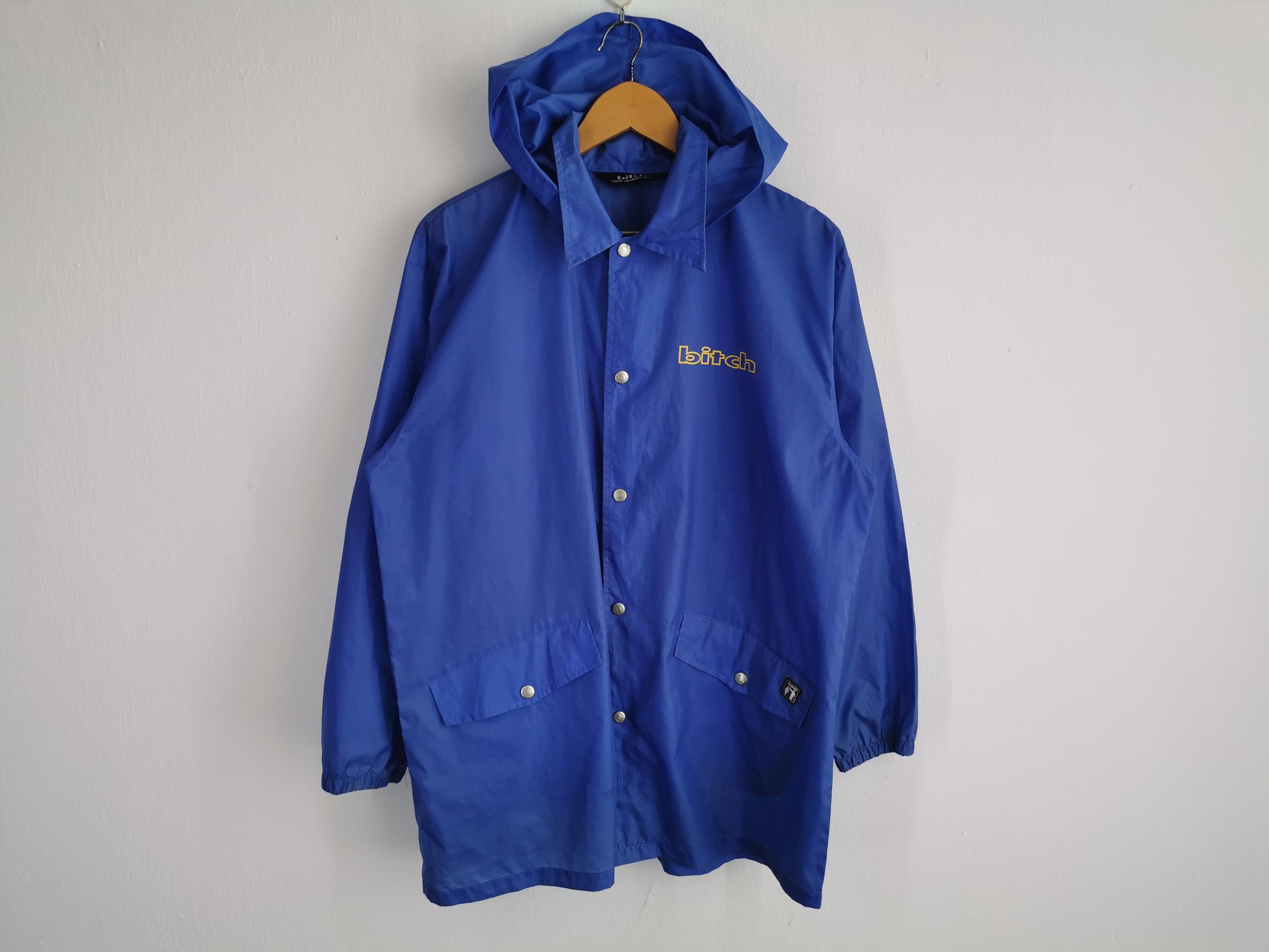 Vintage BITCH Skateboards Nylon Coach Jacket 90s Bitch skateboards