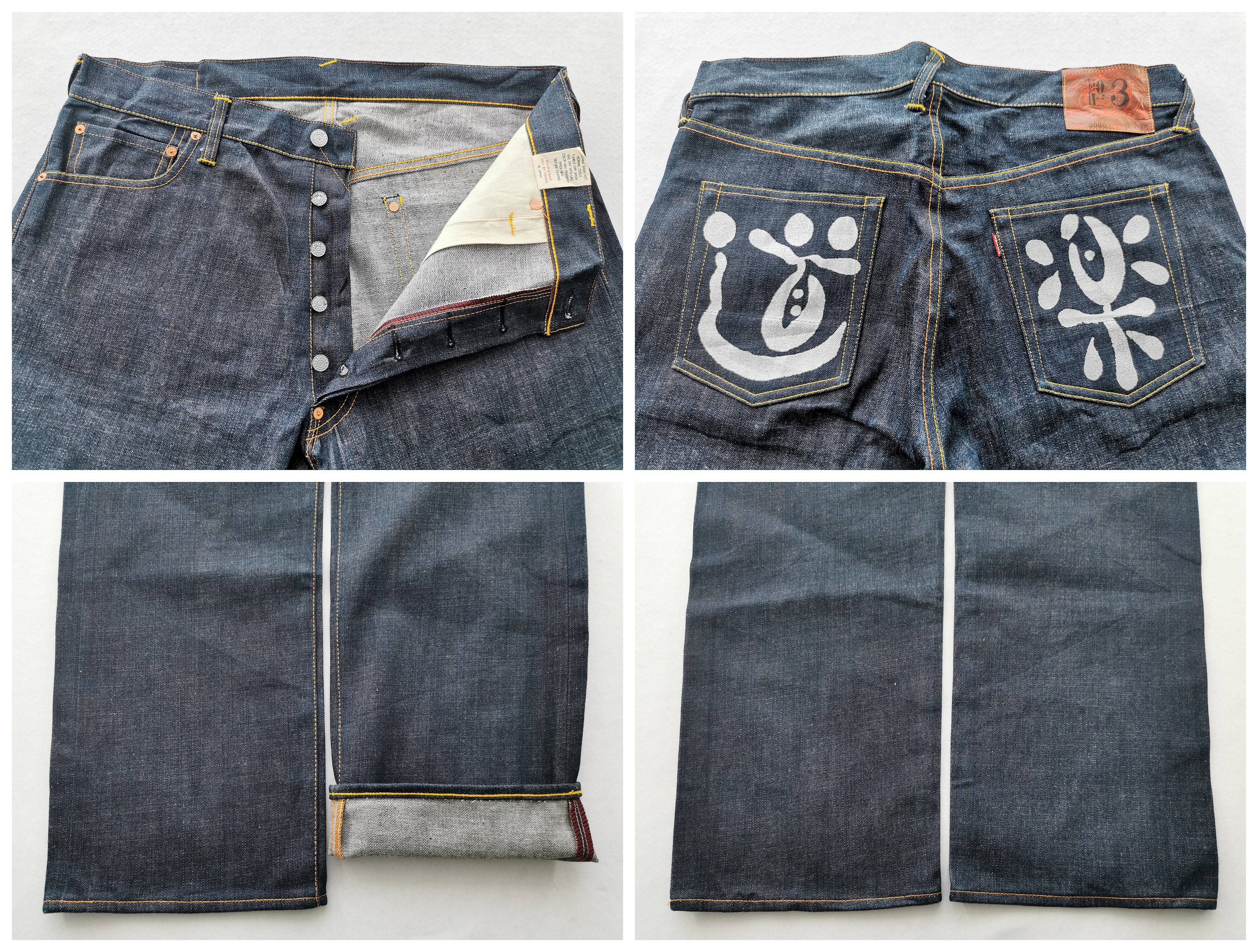 Evisu No3 Lot 2000 Jeans Size 36 Evisu No3 Lot 2000 Denim