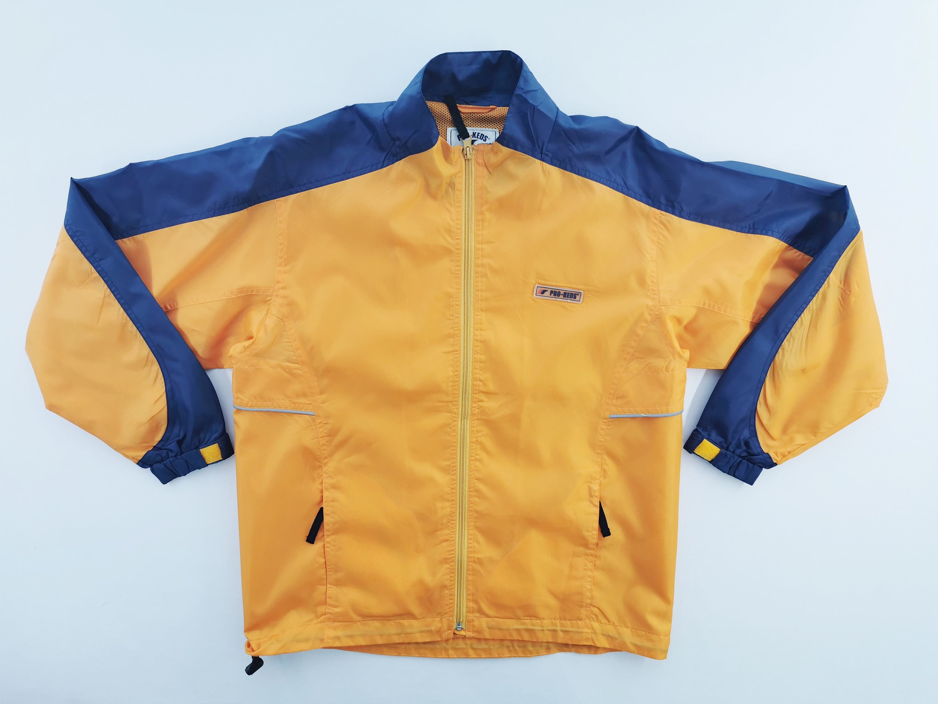 [ KEDS]★VOLUME SLEEVE LIGHTWEIGHT JACKET Vintage Pro Keds Windbreaker Jacket Pro Keds Zipper Hoodie
