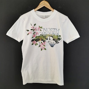 North Carolina Shirt Vintage North Carolina T Shirt North Carolina Made In USA Tee T Shirt Size S