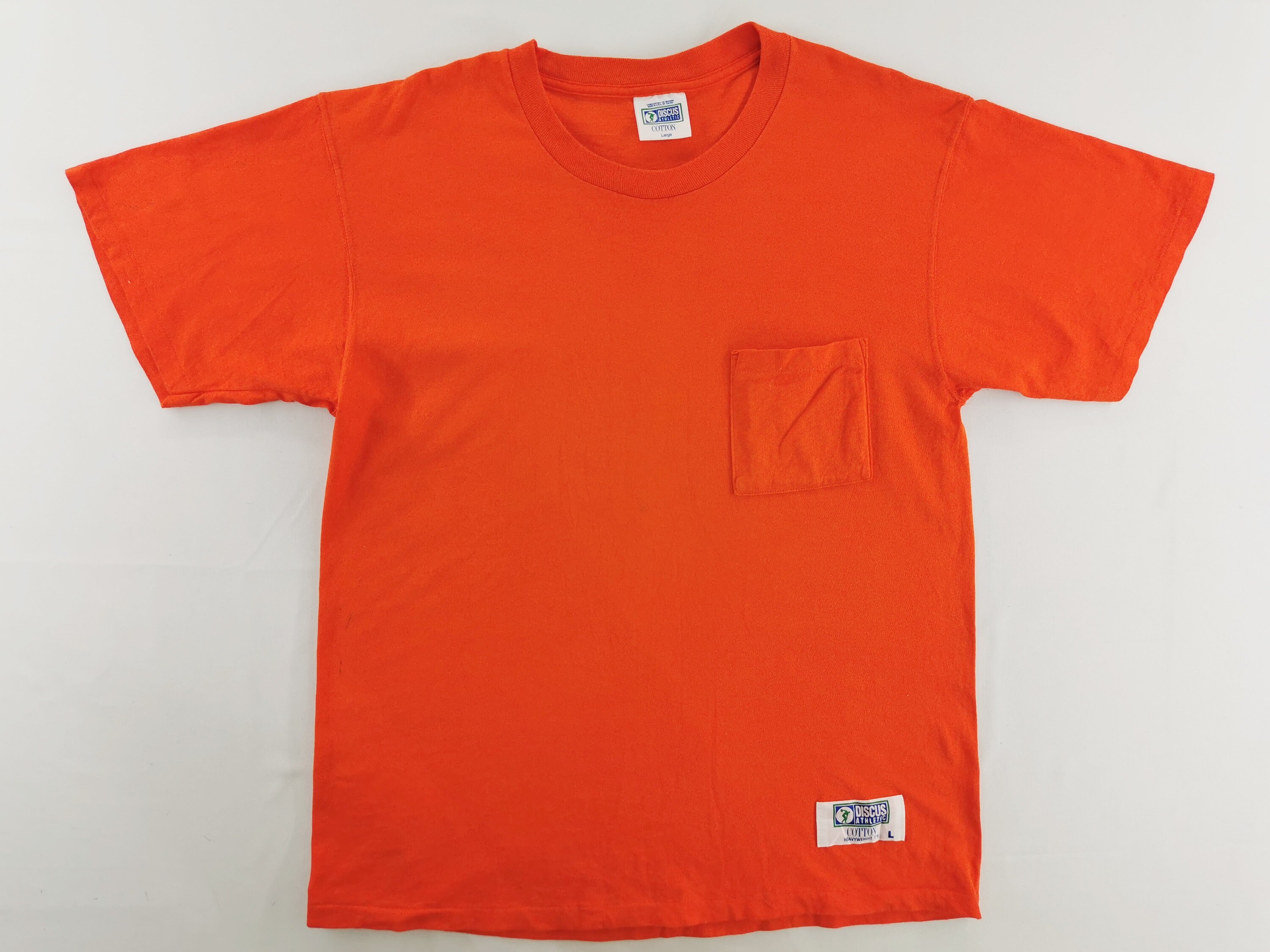 USA製 90s DISCUS ATHLETIC Plain Sweatshirt 黒 L ディスカス