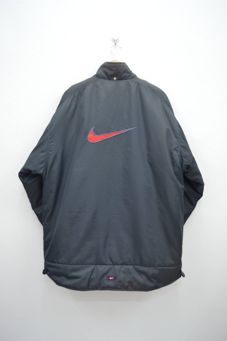 nike big check windbreaker