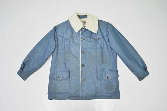 Lee Jacket Distressed Vintage Lee Sherpa Jacket Vi