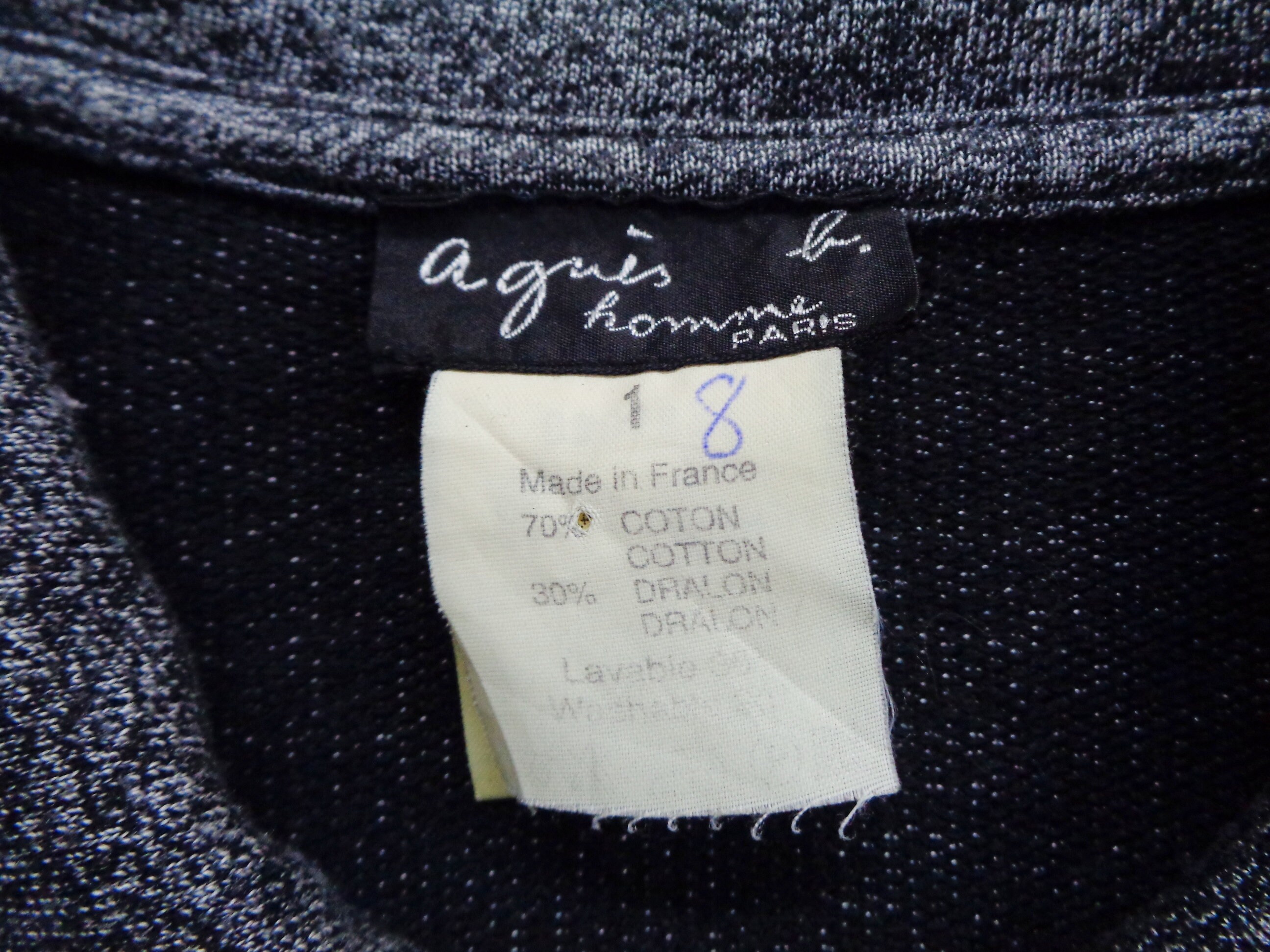 トップス 90s Agnes.b homme polo shirts Agnes B Shirt Vintage Size 1 Agnes B Polo Shirt Vintage 90s