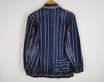 Edwin Jacket Vintage 90s Edwin Grand Blue Selvedge Denim