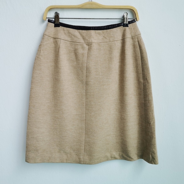 Courreges Skirt Vintage Size 38 Courreges Womens Skirts Courreges Made In Japan Wool Casual Skirt Size Waist 29-30" Inches