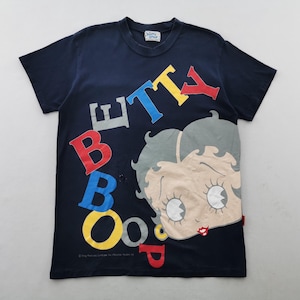 Betty Boop Shirt Vintage 90s Betty Boop Made In Japan Full Print Tee T Shirt Size M