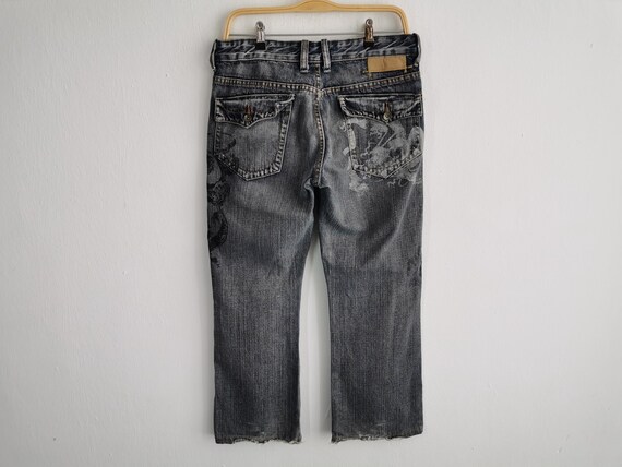 Semantic Design Jeans Size L Semantic Design Embr… - image 3