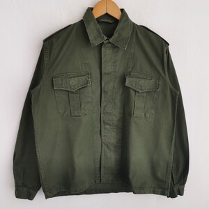 ABL Army Jacket Vintage 70&#39;s ABL Army Military Uniform Jacket Size M/L