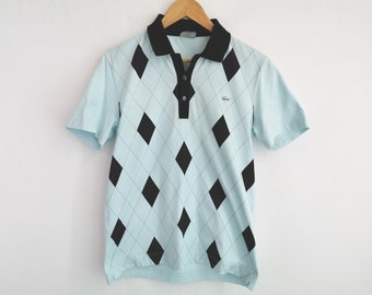 Lacoste Shirt Size 2 Lacoste Polo Shirt Lacoste Checkered Polo Shirt Size M