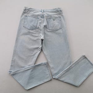 Guess Jeans Vintage 90&#39;s Guess Logo Denim Jeans Made In USA Size 34/36x34