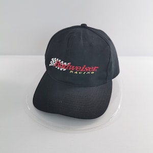 Budweiser Racing Cap Vintage Budweiser Racing Hat Cap