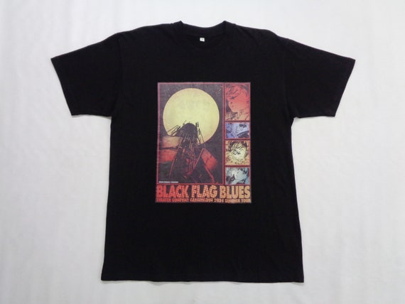 Black Flag Blues Shirt Black Flag Blues T Shirt Bl