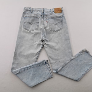Levis Jeans Vintage 90's Levis Lot 505 Denim Jeans Made In USA Size 35/36x32
