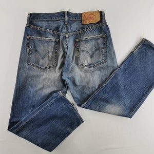 Levis 501 Jeans Distressed Size 34 Levis Denim Pants Levis 501 Denim Jeans Pants Size 33/34x29