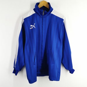 Puma Jacket Vintage Puma Track Jacket 90s Puma Made In Japan Track Top Jacket Size M/L