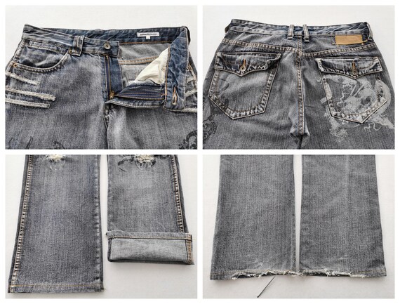 Semantic Design Jeans Size L Semantic Design Embr… - image 9