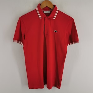 Lacoste Shirt Vintage 90s Size 3 Lacoste Polo Shirt Made In Japan Size M
