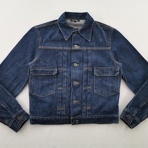 A.P.C. Jacket Vintage 90s A.P.C. Selvedge Denim Jeans Jacket Made In Japan Size S