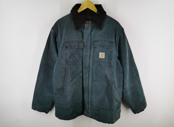 Carhartt Jacket Distressed Vintage Carhartt Huntin