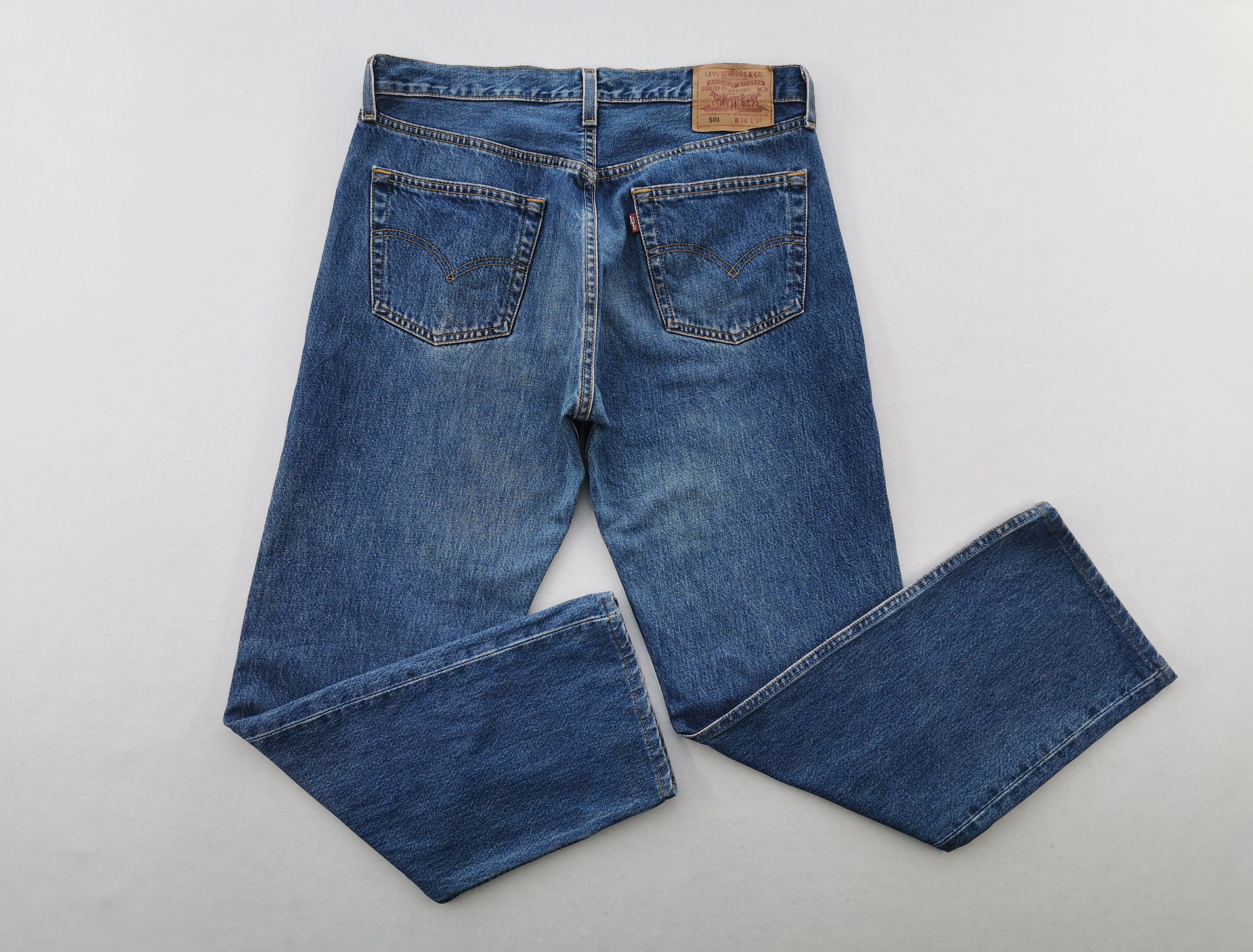 Levis Jeans Vintage 90s Levis Lot 501 Denim Jeans Made in