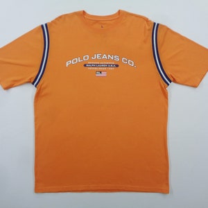 Ralph Lauren Shirt Ralph Lauren T Shirt Polo Jeans Ralph Lauren Raglan Tee T Shirt Size L