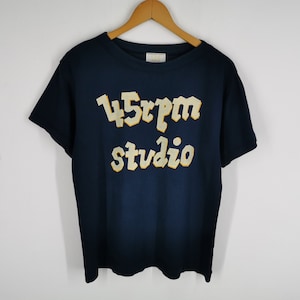 45rpm Shirt Vintage 45rpm Tee T Shirt Made In Japan Size M