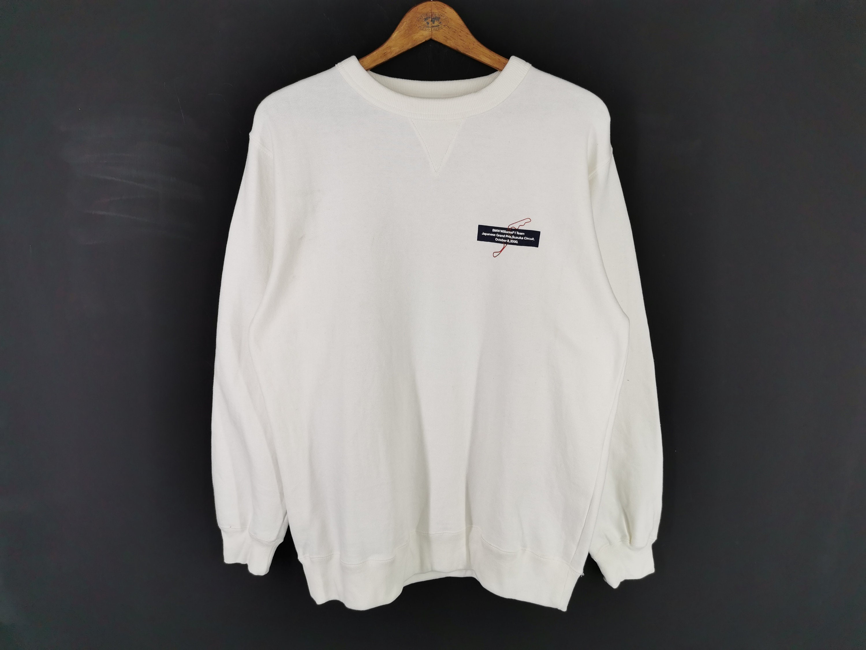 Suzuka Circuit Sweatshirt Vintage 90's BMW Williams F1 Team