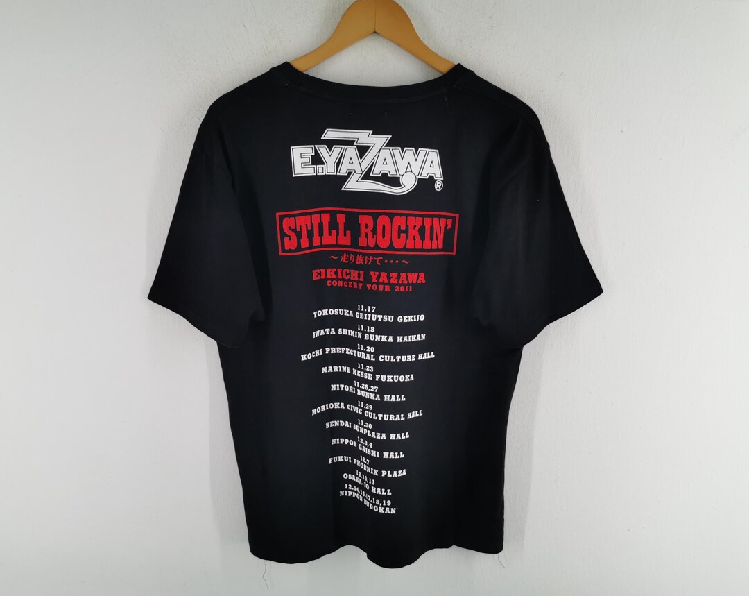 矢沢永吉シャツ 矢沢永吉 Still RockIn' Tee Tシャツ サイズ M - Etsy 日本